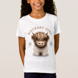 キュートなハイランズスコティッシュカウズ Tシャツ