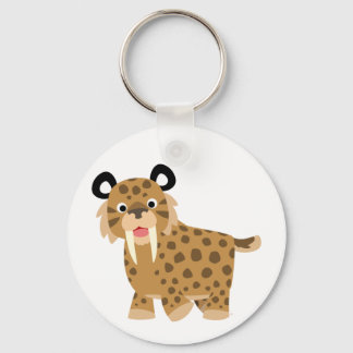 キュートなハッピーカートゥーンスミロドンKeychain キーホルダー