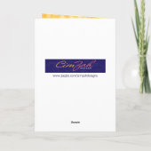 キュートなハッピーニューイヤー豚とボウタイ カード (裏面)