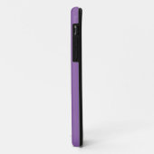 キュートなハリネズミと紫のハート Case-Mate iPhoneケース (裏面/左)