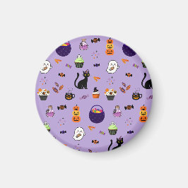 キュートなハロウィンお菓子パーティー マグネット