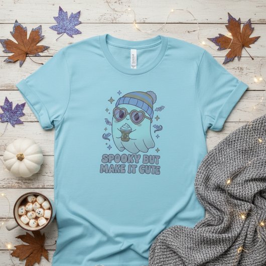 キュートなハロウィンのおばけデザイン Tシャツ