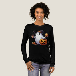 キュートなハロウィンのおばけ トライブレンドTシャツ