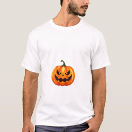 キュートなハロウィンのカボチャTシャツ | スプーキーなジャック・オ・ランタン Tシャツ