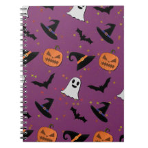 キュートなハロウィンのシームレスパターン