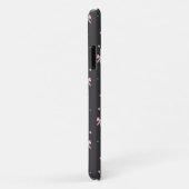 キュートなハロウィンガストパターンのスマホケース | ブラック Case-Mate iPhoneケース (裏面/右)
