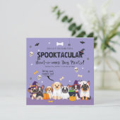 キュートなハロウィンパーティー 招待状 (スタンド正面)