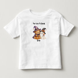 キュートなハロウィンベア・おばけ オリジナルグッズ トドラーTシャツ