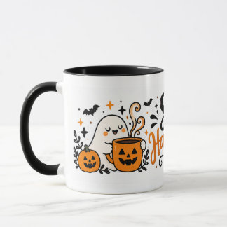 キュートなハロウィンマグカップ - おしゃれなスプーキーコーヒーカップ マグカップ