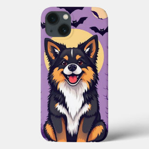 キュートなハロウィンマジック 🎃🐾 不思議なハロウィンデザイン iPhone 13ケース