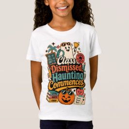 キュートなハロウィン授業開始 Tシャツ
