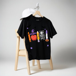 キュートなハロウィン文房具Tシャツ パンプキンスケ Tシャツ