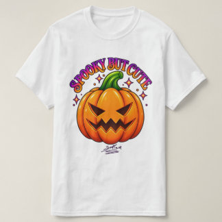 キュートなハロウィン・パンプキン スプーキー・ビューティーTシャツ Tシャツ