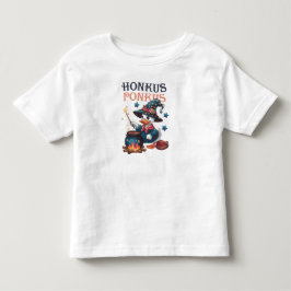 キュートなハロウィーンのHonkus Ponkus トドラーTシャツ