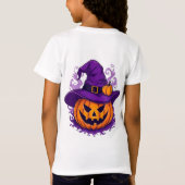 キュートなハロウィーン Boo Boo Tシャツ (裏面)