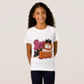 キュートなハロウィーン Boo Boo Tシャツ (正面フル)