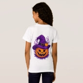 キュートなハロウィーン Boo Boo Tシャツ (裏面フル)