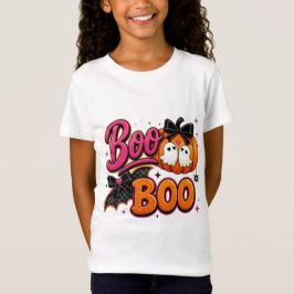 キュートなハロウィーン Boo Boo Tシャツ