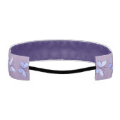 キュートなバタフライドールバイオレット アスレチックヘッドバンド (裏面)