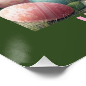 キュートなバニーイースター光沢ポスター ポスター (コーナー)