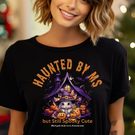 キュートなバニー多発性硬化症の戦士ハロウィーン Tシャツ