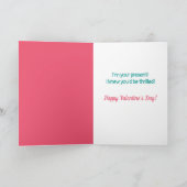 キュートなバレンタインデーギニアピグ シーズンカード (内部)