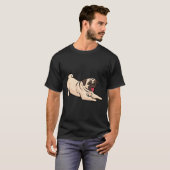 キュートなパグ ベクター クラシック 362 Tシャツ (正面フル)