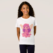 キュートなパステルプリンセスの魔法使い – 夢のような Tシャツ (正面フル)
