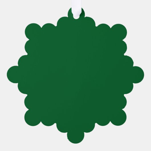 キュートなパンダ熊のクリスマスカスタムの緑から贈り物 オーナメントカード (裏面)