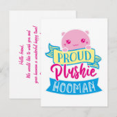 キュートなパーソナライズプ誇りを持ったルシエ・ホイマン ポストカード (正面/裏面)