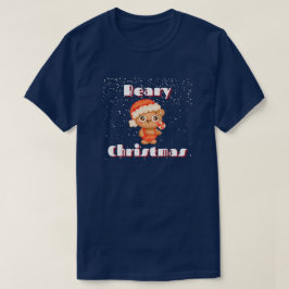 キュートなビーリークリスマス Tシャツ