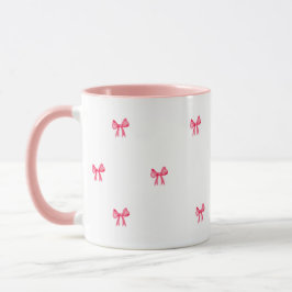 キュートなピンクのフェミニンなコーヒーカップ マグカップ