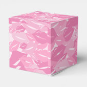 キュートなピンクの唇キスパターンガレンティンの日 フェイバーボックス (裏面サイド)