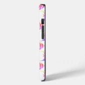 キュートなピンクの魚の模様(モノグラム) Case-Mate iPhoneケース (裏面 / 左)