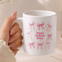 キュートなピンクの「Bows Before Bros」コケットギフト