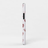 キュートなピンクハート柄 – ロマンティックでおしゃれなデザイン Case-Mate iPhoneケース (裏面/右)
