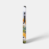 キュートなファンタジーヒヨコの花柄iPhone 12 Miniケース iPhoneケース (左側面)