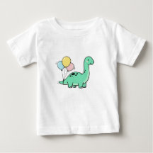 キュートなブラントが風船を持つデザイン お子様の誕生日にぴったり 🎈