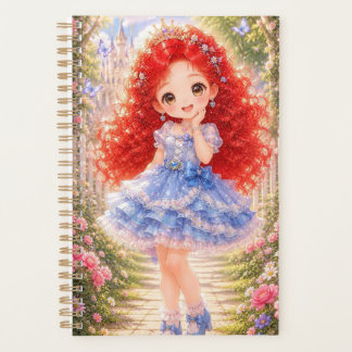 キュートなプリンセスの12ヶ月年間プランナー プランナー手帳