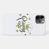 キュートなプリンセスデザインの高級感 Case-Mate iPhoneケース (裏面(横))