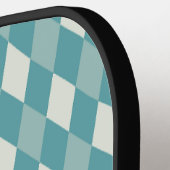 キュートなヘリガンボーングリーンピックボールパドル ピックルボールラケット (左詳細)