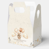 キュートなベアーニュートラルベイビーシャワー フェイバーボックス (オープン)