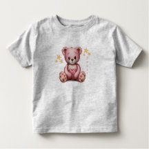 キュートなベアー幼児のTシャツ