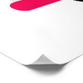 キュートなベスパスクーターチャオベラ ポスター (角)