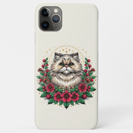 キュートなペルシャ猫ペルシャフローラ子猫 Case-Mate iPhoneケース (裏面)