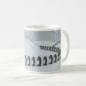 キュートなペンギン、唯一の南極の洗面所 コーヒーマグカップ (正面右)