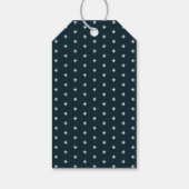 キュートなホッキョクグマのパーソナライズされたクリスマス ギフトタグ (裏面)