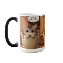 キュートなマグカップ「I Have Taken Coffee」 ふざけた猫マグ