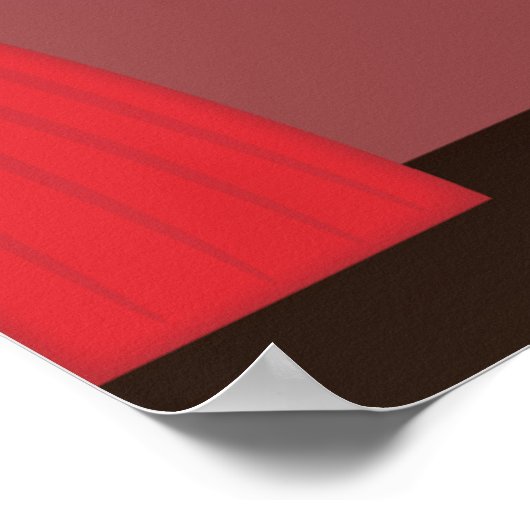 キュートなマジシャン魔法の誕生日パーティバナー ポスター (角)