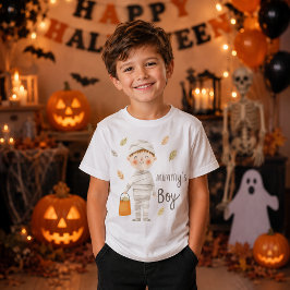 キュートなママっ子のハロウィントリック・オア・トリート Tシャツ
